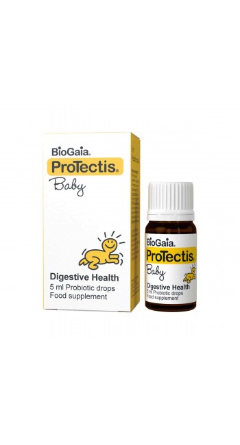 BioGaia ProTectis Baby Drops Προβιοτικό σε σταγόνες για την Αντιμετώπιση των Κολικών του 1ου τριμήνου στα Βρέφη, 5ml