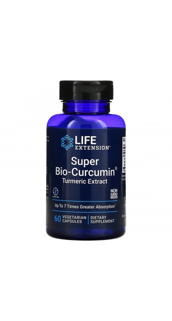 LifeExtension Super Bio Curcumin Ισχυρό φυτικό αντιφλεγμονώδες, 60 Κάψουλες