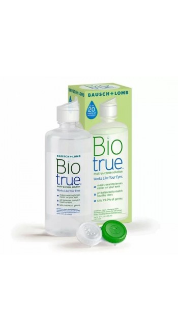 Bausch + Lomb BioTrue Υγρό Φακών Επαφής Πολλαπλών Χρήσεων, 360ml 