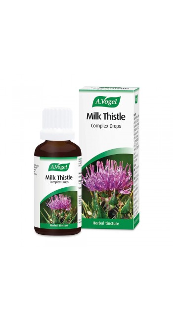 A.Vogel Milk Thistle Complex Drops, 50ml (Βάμμα με βάση το γαϊδουράγκαθο - Φυτικό προστατευτικό του ήπατος - αποτοξινωτικό)