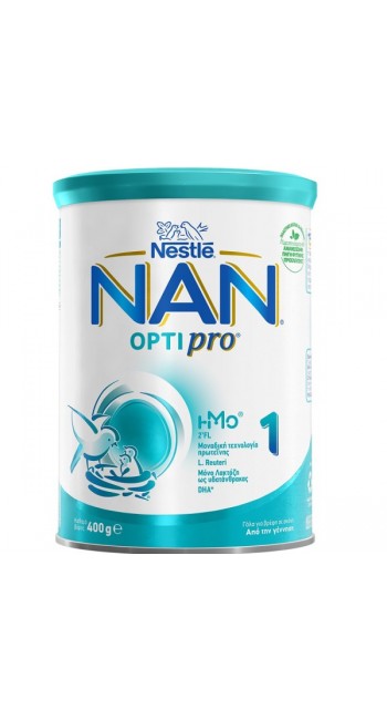 Nestle Nan Optipro 1 Γάλα Πρώτης Βρεφικής Ηλικίας 400gr 