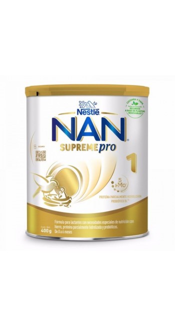 Nestle Nan Supreme Pro 1 0m+ Γάλα σε Σκόνη 400gr 