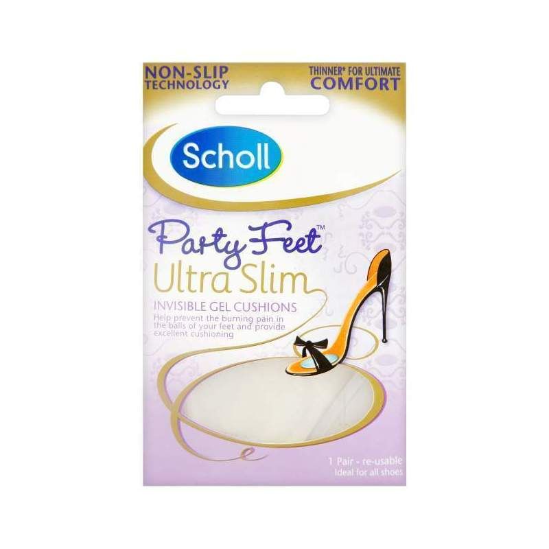 Scholl Party Feet Ultra Slim Πατάκια Από Τζελ, 2τμχ