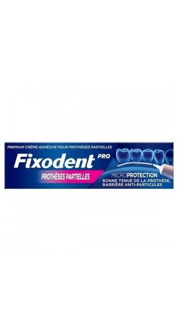 Fixodent Pro Microseal, Στερεωτική Kρέμα για Μερική Τεχνητή Οδοντοστοιχία 40gr 