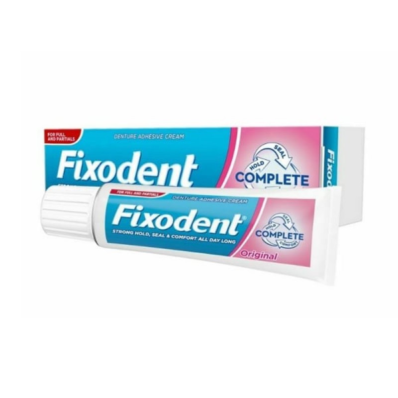 Fixodent Complete Original Στερεωτική Κρέμα Τεχνητής Οδοντοστοιχίας, 70gr