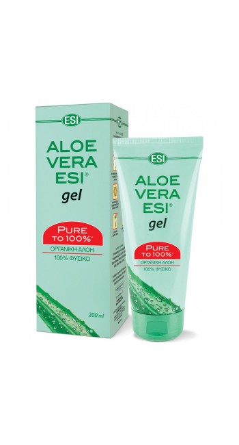 Esi Aloe Vera Ενυδατικό Τζελ με 100% Οργανική Αλόη, 200ml