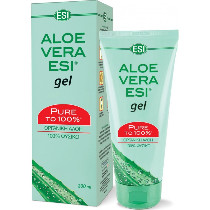 Esi Aloe Vera Ενυδατικό Τζελ με 100% Οργανική Αλόη, 200ml