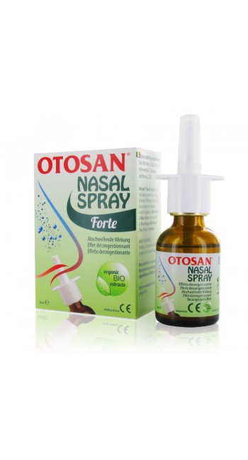 Otosan Nasal Spray Forte Υπέρτονο Αποσυμφορητικό Μύτης με Θαλασσινό Νερό, 30ml