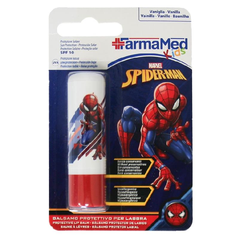 FarmaMed Kids Spiderman Προστατευτικό Lip Balm, 4.8mg