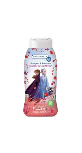 Naturaverde Kids Frozen Σαμπουάν & Μαλακτική, 300ml