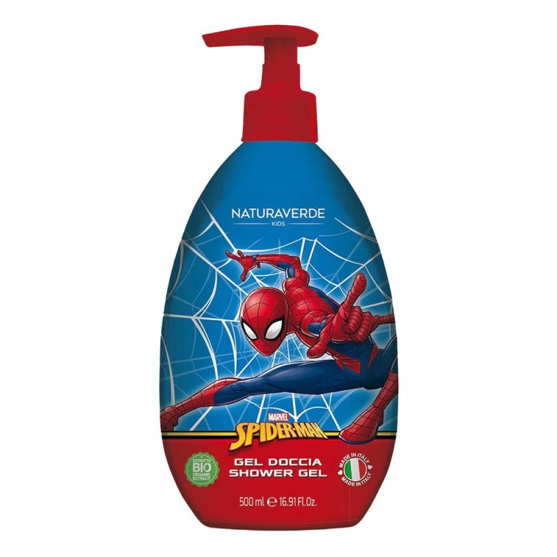 Naturaverde Kids Spiderman Αφρόλουτρο με βιολογικά εκχυλίσματα βρώμης, 500ml