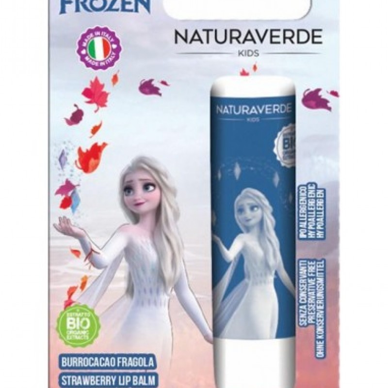 Naturaverde Kids Disney© Frozen II Balm χειλιών φράουλα, 5ml