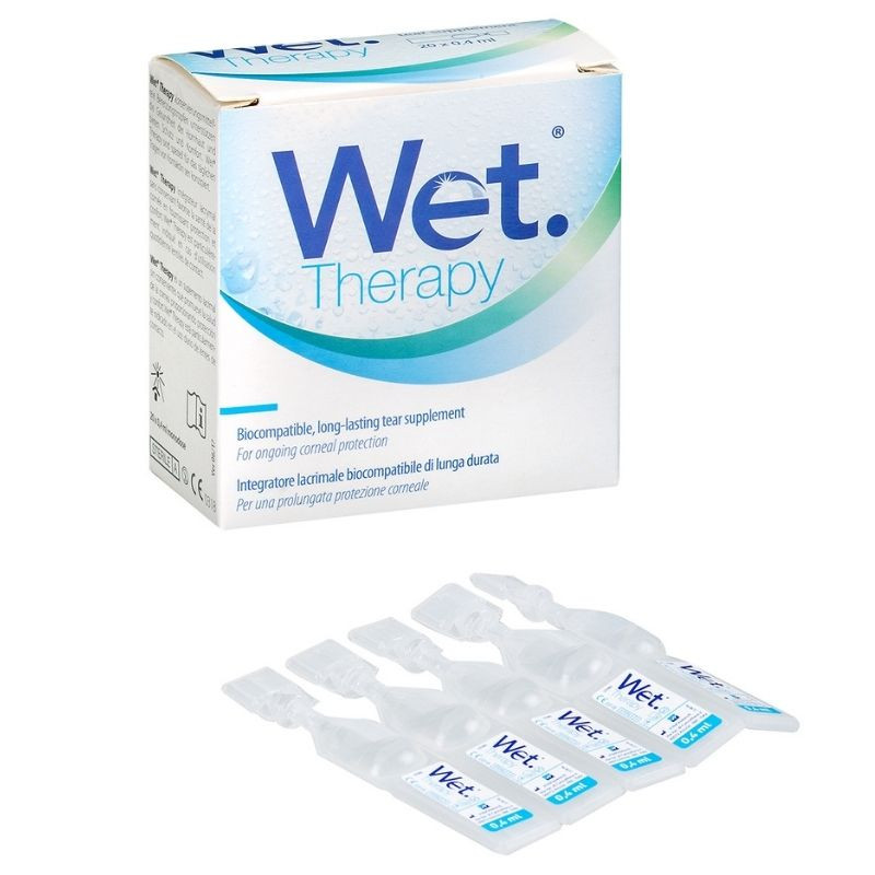 Vita Research Wet Therapy Οφθαλμικές Σταγόνες με Υαλουρονικό Οξύ για Ξηροφθαλμία, 20×0.4ml