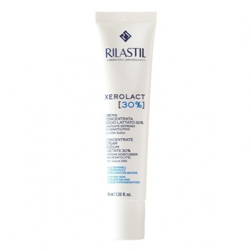 Rilastil Xerolact Concentrate 30% Συμπυκνωμένη κρέμα για τη Ξηροδερμία & την έντονη Υπερκεράτωση, 40ml