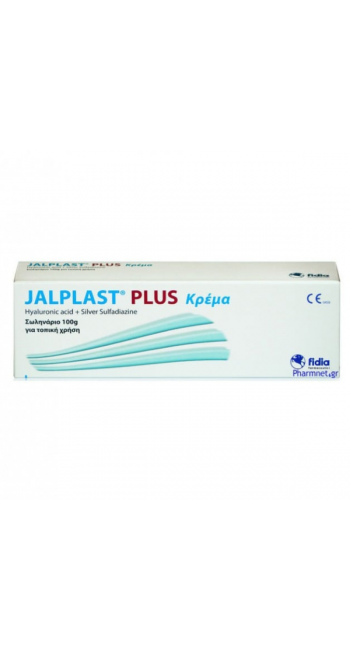 Jalplast Plus Κρέμα με Ισχυρή Αντιμικροβιακή Δράση, 100gr 