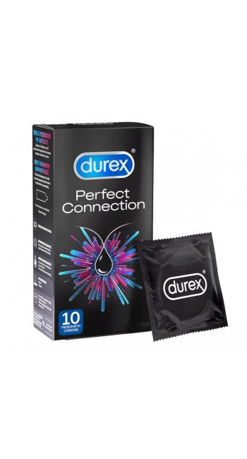 Durex Perfect Connection Προφυλακτικά με Extra επίστρωση Λιπαντικού, 10τμχ