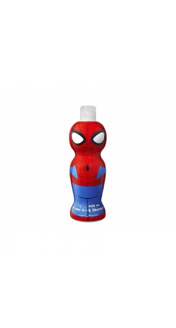 AirVal Spiderman 2 in 1 Αφρόλουτρο και Σαμπουάν, 400ml