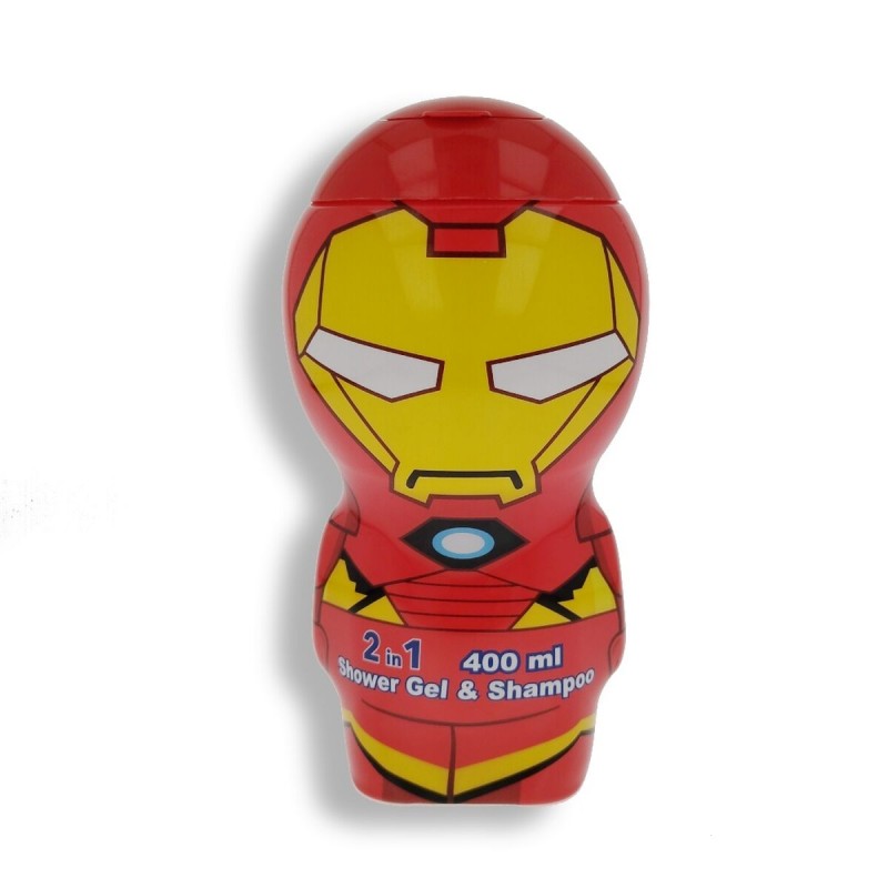 AirVal Iron Man 2 in 1 Αφρόλουτρο και Σαμπουάν, 400ml