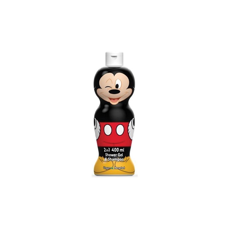 AirVal Mickey Mouse 2 in 1 Αφρόλουτρο και Σαμπουάν, 400ml