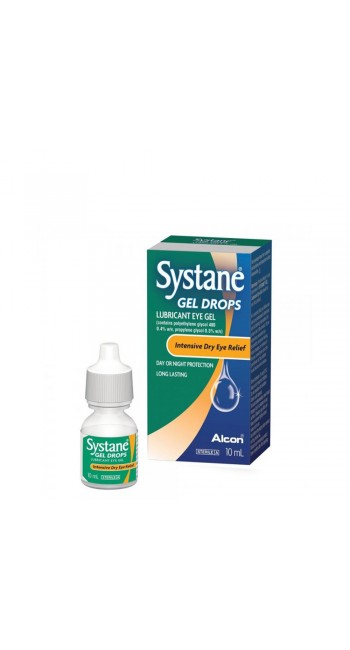 Alcon Systane Gel Drops Οφθαλμικές Σταγόνες για Ξηροφθαλμία, 10ml