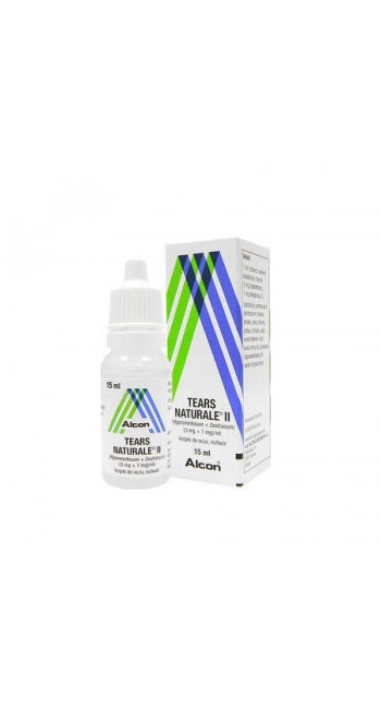 Alcon Tears Naturale II Οφθαλμικές Σταγόνες σε Διάλυμα, 15ml