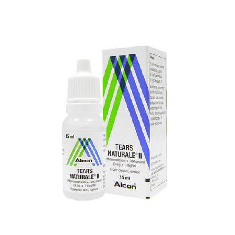 Alcon Tears Naturale II Οφθαλμικές Σταγόνες σε Διάλυμα, 15ml