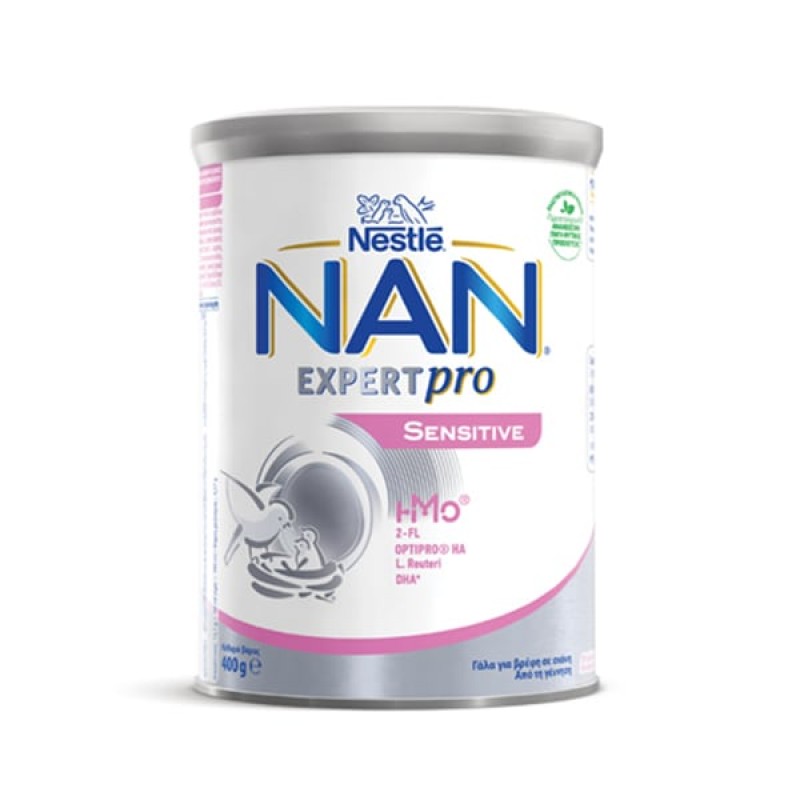 Nestle Nan Expert Pro Sensitive Γάλα 1ης Βρεφικής Ηλικίας, 400gr