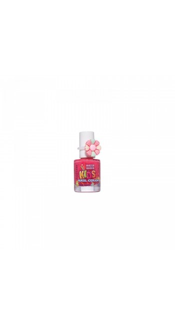 Manoard Kids Παιδικό Βερνίκι Νυχιών Pink Glitter & Δαχτυλίδι, 9ml