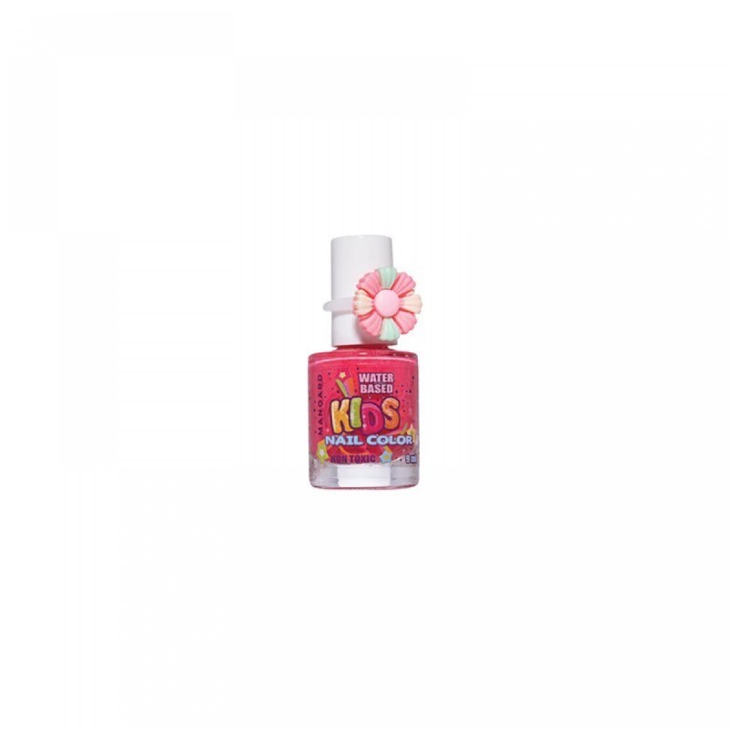 Manoard Kids Παιδικό Βερνίκι Νυχιών Pink Glitter & Δαχτυλίδι, 9ml