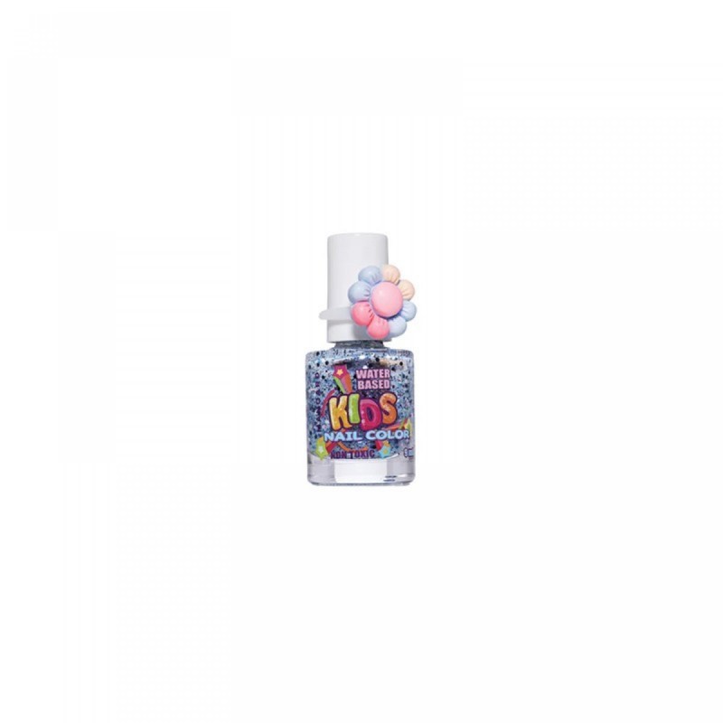 Manoard Kids Παιδικό Βερνίκι Νυχιών Blue Glitter & Δαχτυλίδι, 9ml