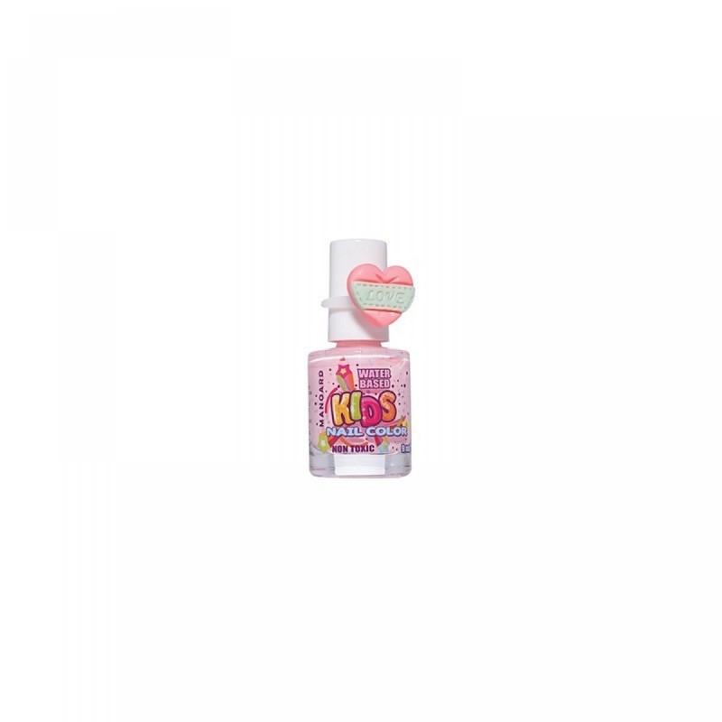 Manoard Kids Παιδικό Βερνίκι Νυχιών Pink & Δαχτυλίδι, 9ml