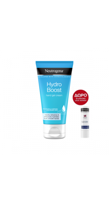 Neutrogena‎ Set Hydro Boost Κρέμα Χεριών, 75ml & Norwegian Formula Φροντίδα Χειλιών, 4.8gr 