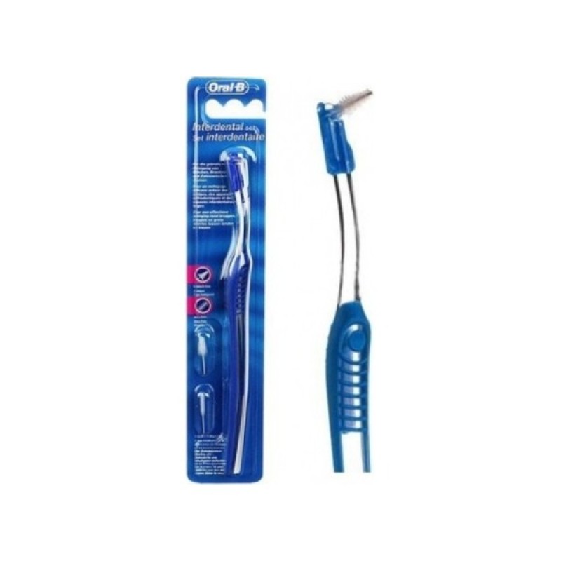 Oral-B Interdental Λαβή με Μεσοδόντιο Βουρτσάκι, 1τμχ