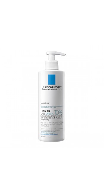 La Roche Posay Lipikar Urea 10% Ενυδατική Lotion Σώματος με Ουρία για Ξηρές Επιδερμίδες, 400ml