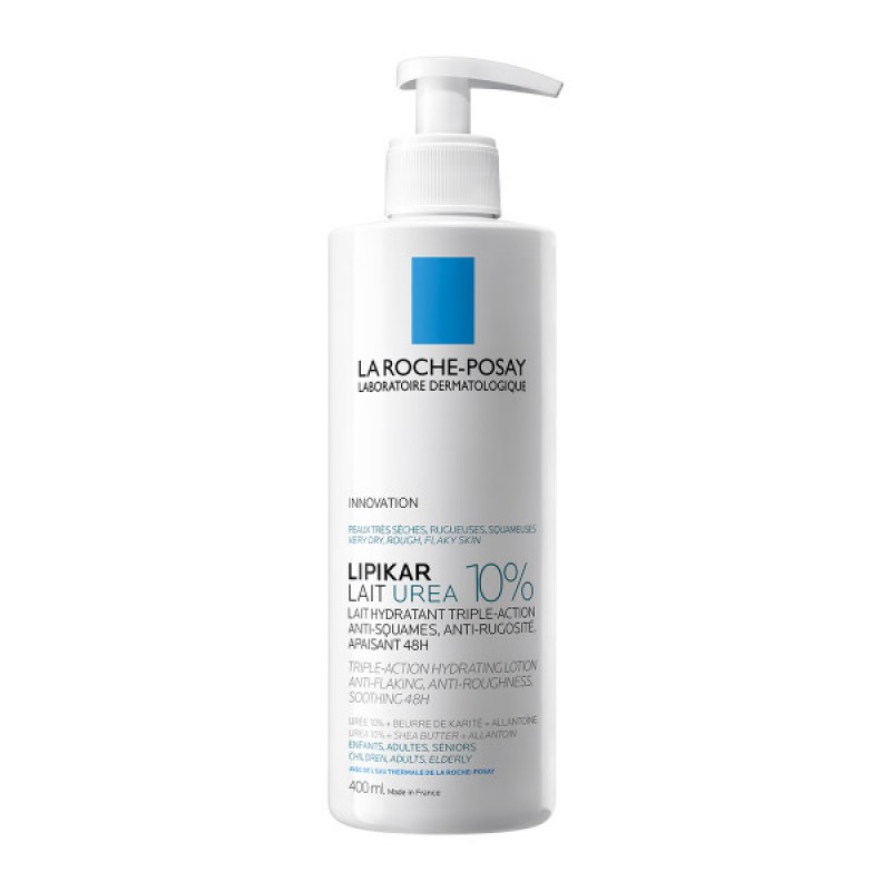 La Roche Posay Lipikar Urea 10% Ενυδατική Lotion Σώματος με Ουρία για Ξηρές Επιδερμίδες, 400ml