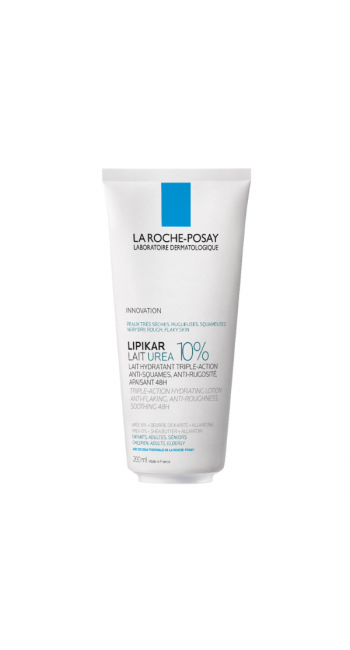 La Roche Posay Lipikar Urea 10% Ενυδατική Lotion Σώματος με Ουρία για Ξηρές Επιδερμίδες, 200ml 