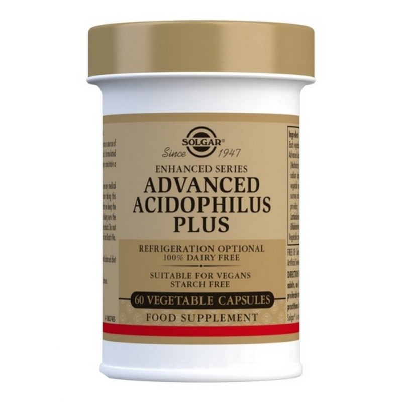 Solgar Advanced Acidophilus Plus 60 φυτικές κάψουλες