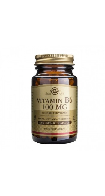 Solgar Vitamin B6 100mg 100caps