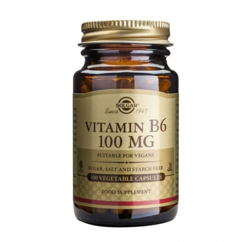 Solgar Vitamin B6 100mg 100caps