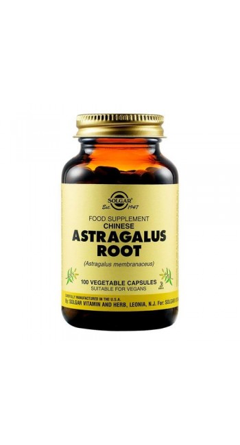 Solgar Astragalus Root Συμπλήρωμα Διατροφής για Θωράκιση Ανοσοποιητικού & Ενίσχυση Αντοχής σε Περιπτώσεις Στρες & Άσκησης, 100veg.caps