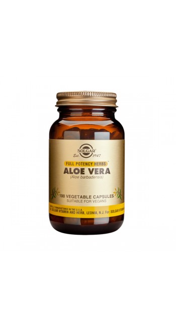 Solgar Aloe Vera , 100 Vegetable Capsules 