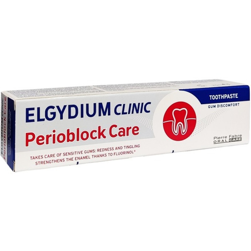 Elgydium Clinic Perioblock Care Οδοντόπαστα για Ερεθισμένα Ούλα, 75ml