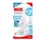 Nuk First Choice Θηλές Σιλικόνης 6-18 Μηνών Flow Control, 2τμχ 