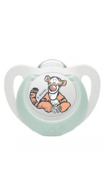 NUK Disney Winnie the Pooh Πιπίλα Σιλικόνης 0-6m, 1τμχ