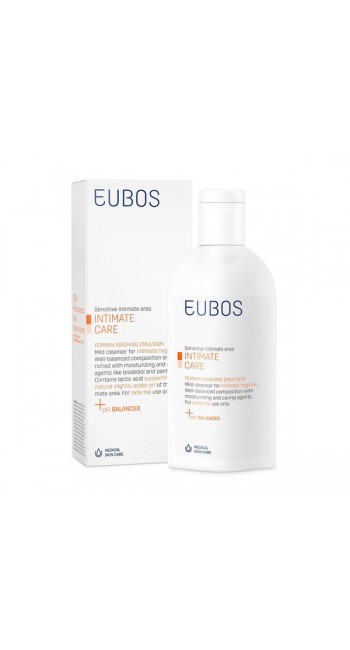 Eubos Feminin Washing Emulsion Υγρό Καθαρισμού για την Ευαίσθητη Περιοχή, 200ml