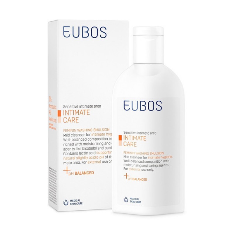 Eubos Feminin Washing Emulsion Υγρό Καθαρισμού για την Ευαίσθητη Περιοχή, 200ml