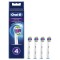 Oral-B 3D White Clean Maximiser Ανταλλακτικές Κεφαλές Ηλεκτρικής Οδοντόβουρτσας, 4τμχ