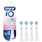 Oral-B iO Gentle Care White Ανταλλακτικές Κεφαλές Ηλεκτρικής Οδοντόβουρτσας, 4τμχ