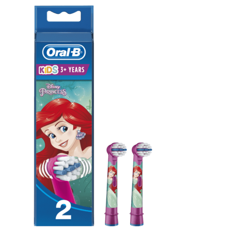 Oral-B Kids Ariel Extra Soft Ανταλλακτικές Κεφαλές, 2τμχ 