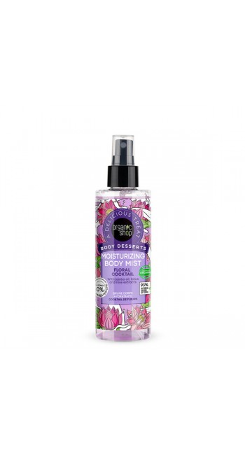 Organic Shop by Natura Siberica Body Desserts Ενυδατικό Body Mist Floral Cocktail, 200ml